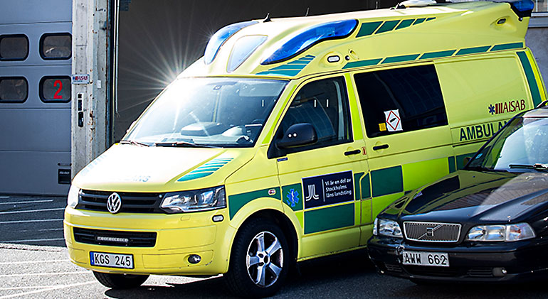 Ambulans i Stockholm