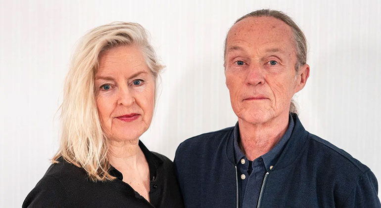 Porträtt på författarna.