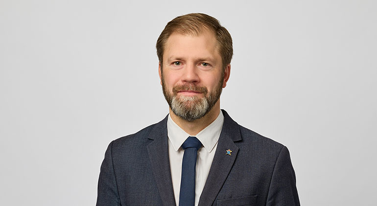 Porträttbild på Jerker Sundstrand.